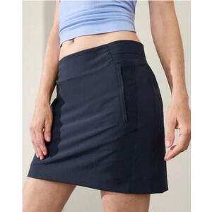 Athleta Brooklyn Skort size 12 in Navy Blue